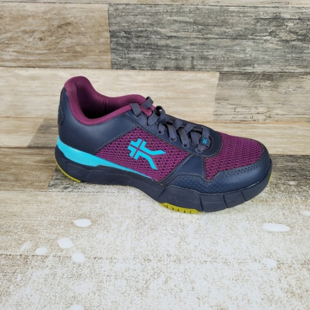 KURU Quantum 2.0 Womens Shoes Sz 6 M Electric Grape Midnight Blue Mesh‎ Sneakers